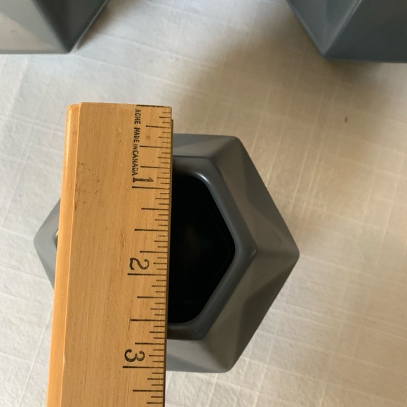 IKEA| Set of 4 Grey LIVSLÅNG Vases - Picture 4 of 5